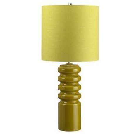 Elstead Contour - 1 lampe de table lumineuse Lime, E27 (1/3)