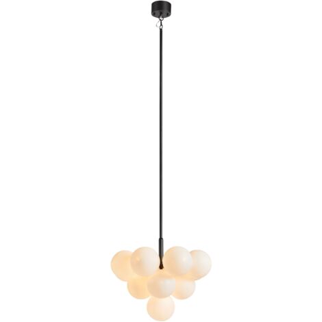 Markslojd MERLOT Plafonnier 13 Globe Light Noir, Blanc (1/3)