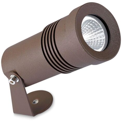 Leds-C4 Micro - Spot LED Extérieur Marron 740lm 3000K IP65 (1/2)