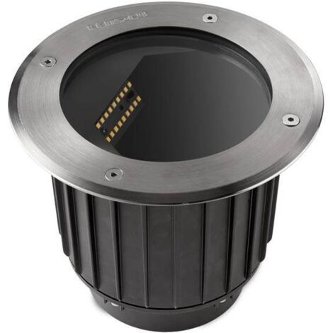 Leds-C4 Gea Washer - Lampadaire encastrable extérieur à LED Acier inoxydable Aisi 316 IP67