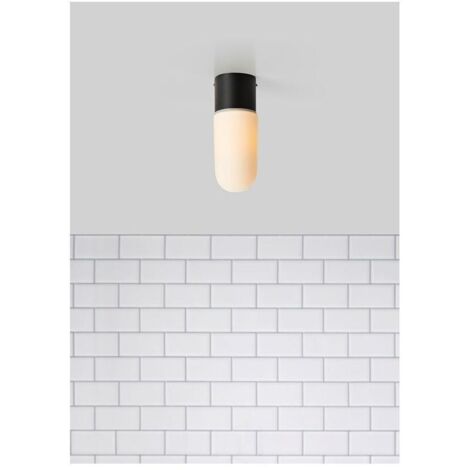 Markslojd ZEN - Plafonnier de salle de bain à 1 lumière noir IP44, E27 (1/2)