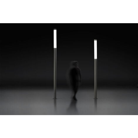 Leds-C4 Lyon - Borne d'extérieur Urban Grey 181cm