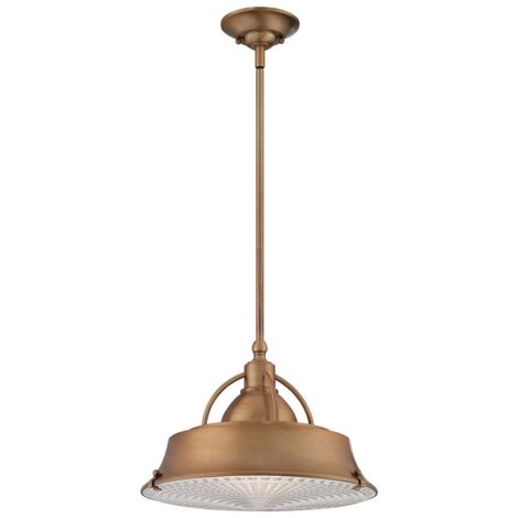 Elstead - Luminaire suspendu à 2 ampoules à dôme en cuivre, E27 (1/5)