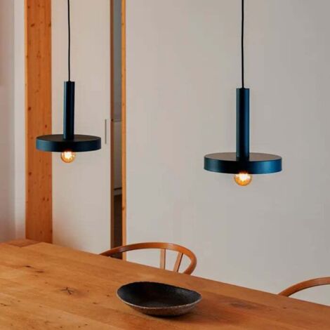 Faro WHIZZ Plafonnier Suspendu Dôme Bleu (1/5)