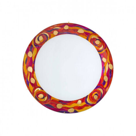 Kolarz SERENA Plafonnier décoratif en verre 3 lumières or 24 carats (1/5)