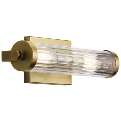 Elstead Kichler Azores Applique Salle de Bain Laiton Naturel, IP44 (1/5)