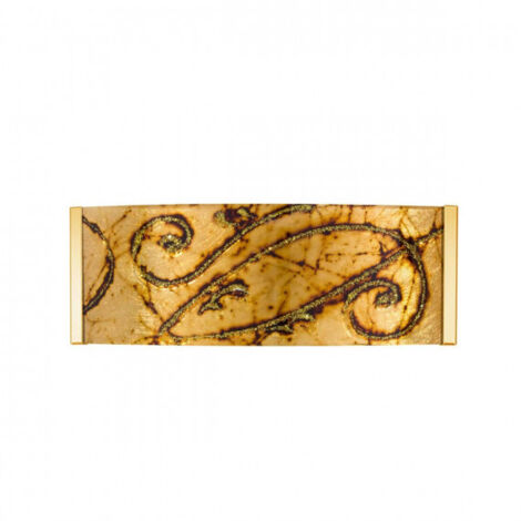 Kolarz EMOZIONE Applique murale en verre 2 lumières or 24 carats (1/4)