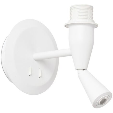 Faro MAMBO - Liseuse Applique Murale Blanc, E27, 3000K