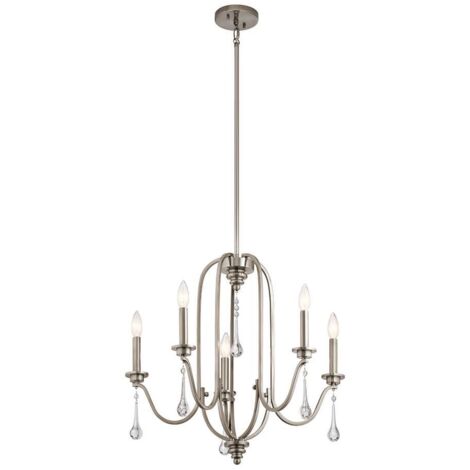 Karlee Kichler Lustre à 5 Lumières Classique Étain (1/5)