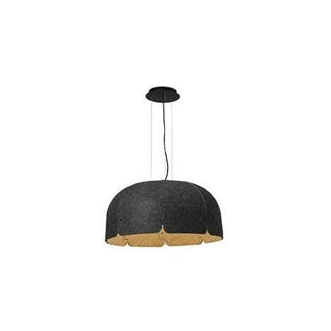 MUTE Lampe à suspension marron et gris foncé, dimmable 4000K (1/3)
