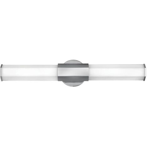 Elstead Hinkley Facet Applique de salle de bain LED intégrée Chrome poli, 3000K, IP44 (1/4)