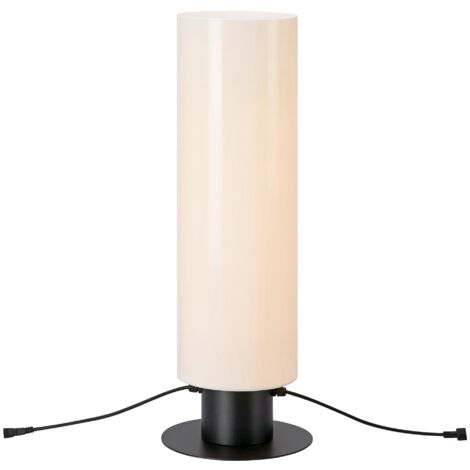 Markslojd GARDEN Lampe de table cylindres 70cm 12W blanc, IP44 (1/3)