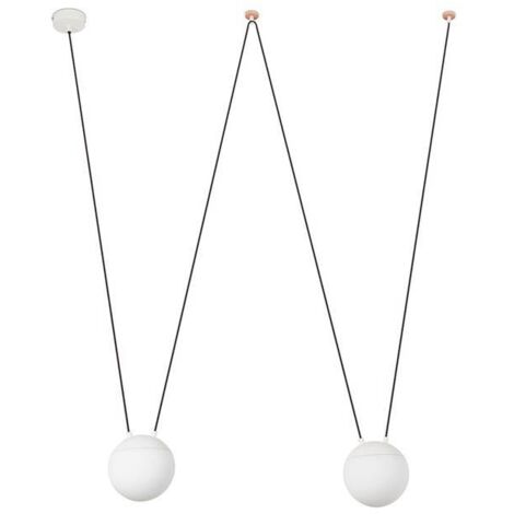 Faro Mine - Suspension à 2 ampoules blanches, E27 (1/2)