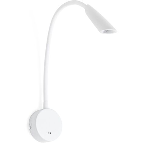 Faro Boken - Lampe de lecture LED Intérieur Murale Blanc (1/5)