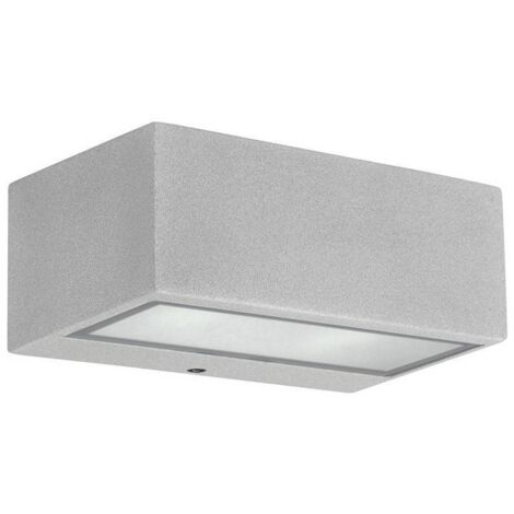 Leds-C4 Nemesis Aluminium - Applique Murale Extérieure 1 Lumière Gris IP44 (1/2)