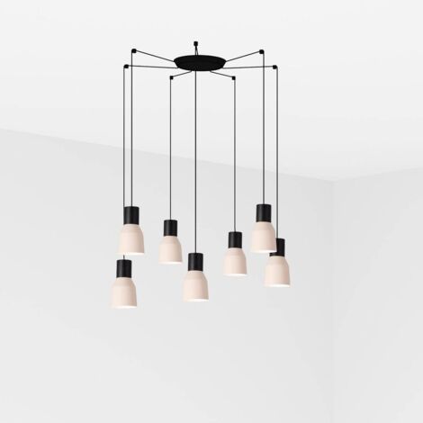 Faro KOMBO - Plafonnier Cluster Beige, E27 (1/2)