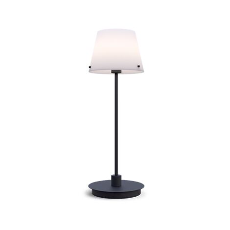 Lampe De Table Brilliant Twisty Noir/blanc - Max 33W G9 - Interrupteur Rotatif - Moderne