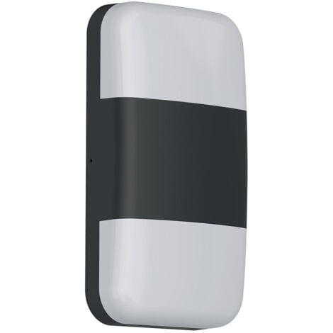 Elstead Lars Applique d'extérieur affleurante noire, 3000K, IP65