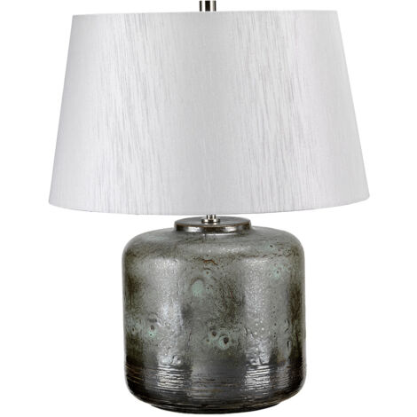 Elstead Columbus - 1 lampe de table lumineuse Verdigris, E27 (1/4)
