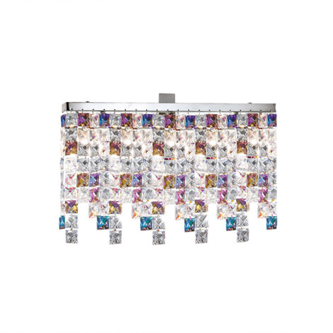 Kolarz PRISMA Plafonnier en cristal 3 lumières chrome (1/3)