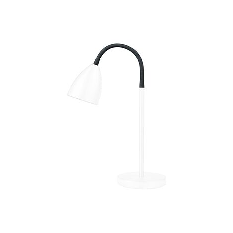 Trotsig Lampe de travail de bureau blanc plat, interrupteur sur cordon 1x GU10 (1/2)