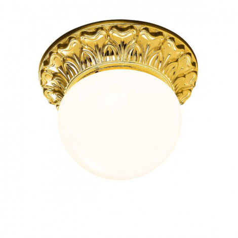 Kolarz MILADY Plafonnier Globe en Verre Or 24 Carats (1/5)