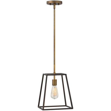 Elstead Fulton - Plafonnier à 1 lumière, bronze, E27 (1/5)