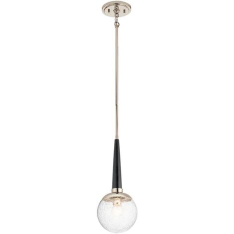 Marilyn Suspension à 1 ampoule Kichler, nickel poli (1/5)