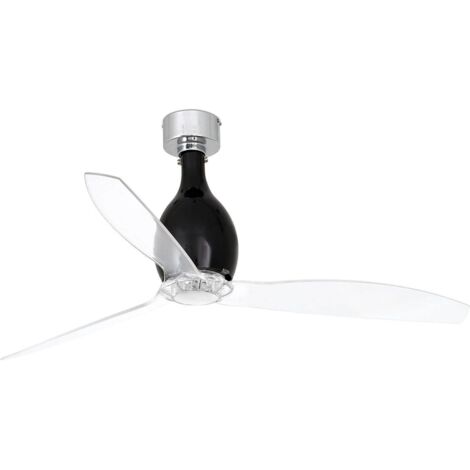 Faro 32027 Ventilateur Sans Lumiere Technologie Dc Diametre 128 Cm Fonction Dinversion Noir Mat (1/5)