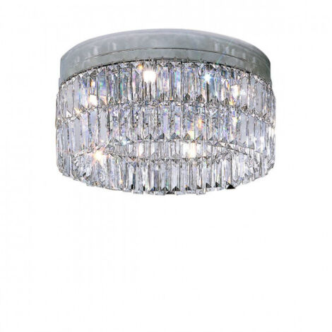 Kolarz PRISMA - Plafonnier Designer Crystal Chrome Poli, 6x G9 (1/3)
