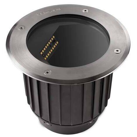 Leds-C4 Gea Washer - Lampadaire encastrable extérieur à LED Acier inoxydable Aisi 316 IP67