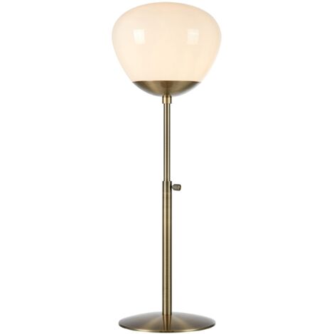 Markslojd RISE Lampe de Table 1 Globe Light Antique, Blanc (1/3)