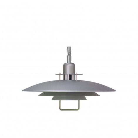 Belid Primus - Suspension de plafond à 1 lumière, structure grise, E27 (1/4)