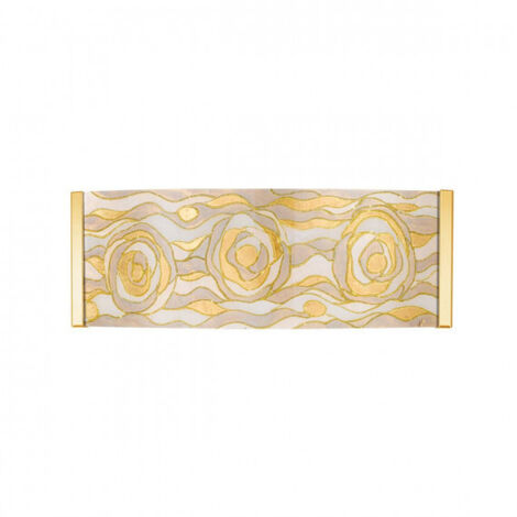 Kolarz EMOZIONE Applique murale en verre 2 lumières or 24 carats (1/4)