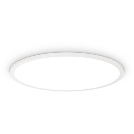 Ideal Lux FLY 60cm Semi Plafonnier LED Intégré Blanc, 3000K, IP40 (1/3)