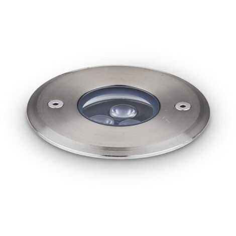 Encastré extérieur LED pour sol et terrasse en acier IP67, 3000K