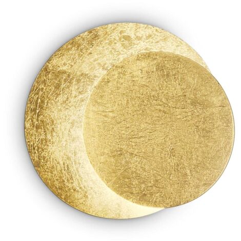 Ideal Lux TICK - Applique LED Intérieure Intégrée 1 Lumière Or 3000K (1/2)