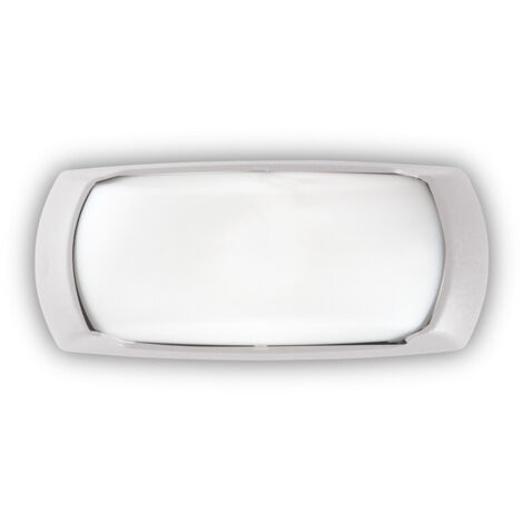 Ideal Lux Francy - Applique murale d'extérieur à 1 lumière blanche IP66, E27 (1/2)