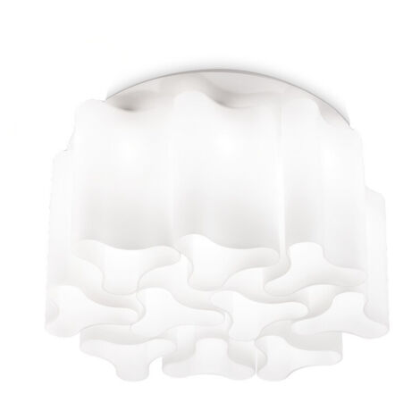 Ideal Lux Compo - Plafonnier moyen à 10 ampoules, blanc, E27 (1/2)