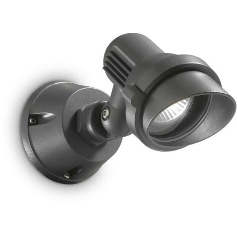 Ideal Lux Terra - Petite applique murale extérieure à 1 ampoule anthracite IP65, GU10 (1/3)