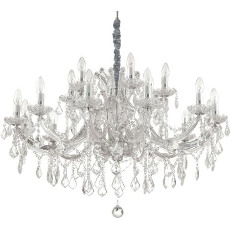 Ideal Lux Napoleon - Luminaire suspendu Chrome (1/2)