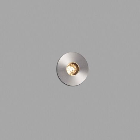 GRUND LED Lampe encastrable inox 2W 2700K 70733 (1/3)