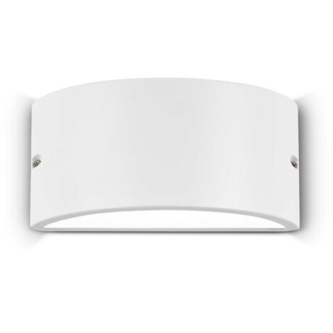 Ideal Lux Rex-2 - Applique Murale Extérieure Up Down 1 Lumière Blanc IP44, E27 (1/2)