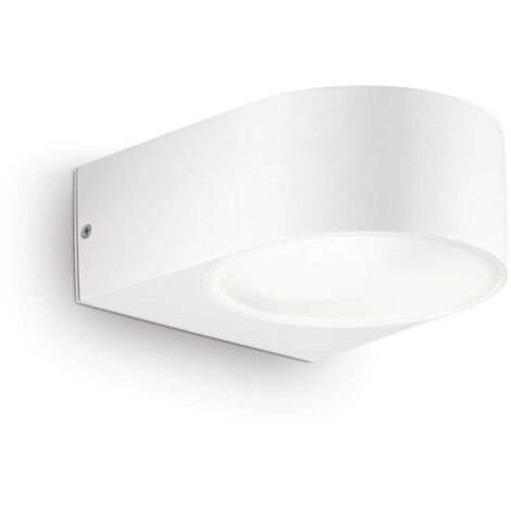 Ideal Lux Iko - Applique murale d'extérieur à 1 lumière blanche IP55, E27 (1/2)