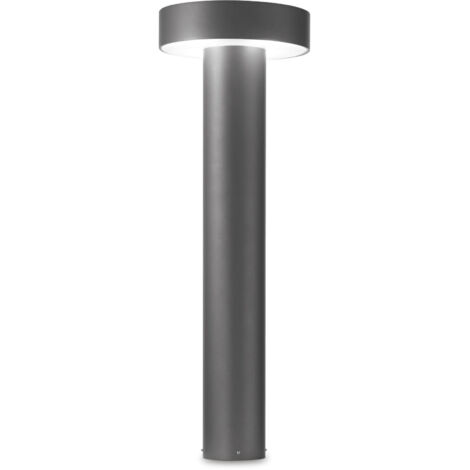 Ideal Lux Tesla - Borne d'extérieur à 4 ampoules anthracite IP44 (1/3)