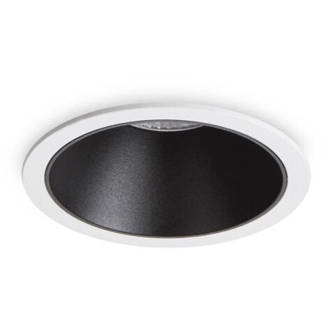 Ideal Lux Game - Spot encastrable LED 1 lumière blanc noir (1/2)