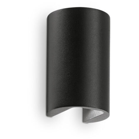 Ideal Lux Apollo - Applique murale d'extérieur à 2 ampoules LED Noir IP44 (1/2)