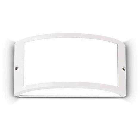 Ideal Lux Rex-1 - Applique murale d'extérieur à 1 ampoule blanche IP44, E27 (1/2)