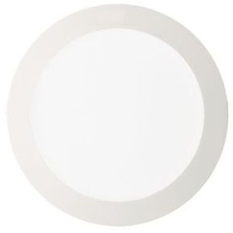 Ideal Lux Groove - Grand projecteur encastré rond à 1 lumière LED blanc (1/2)