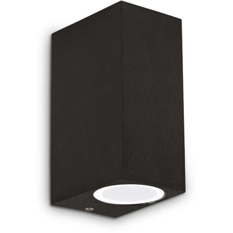 Ideal Lux Up - Applique Murale Extérieure Up Down à 2 Lumières Noir IP44, G9 (1/2)